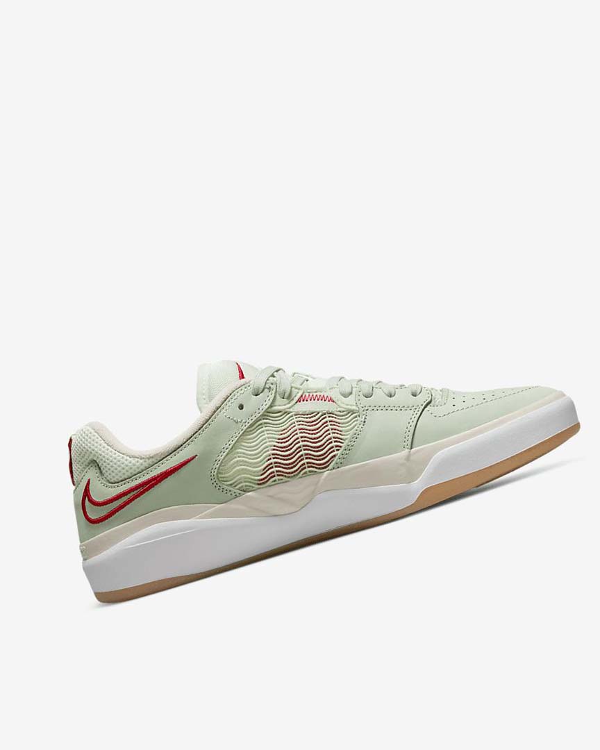 Tenis Skate Nike SB Ishod Wair Premium Mujer Verde Beige Claro Rojas | CR3229