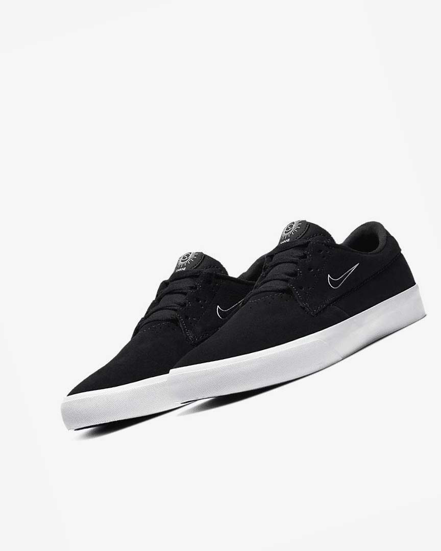 Tenis Skate Nike SB Shane Hombre Negras Negras Blancas | CR3009