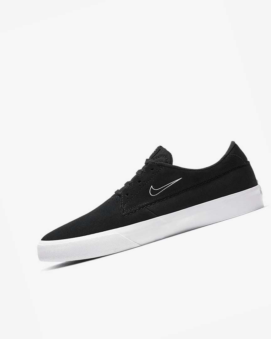 Tenis Skate Nike SB Shane Hombre Negras Negras Blancas | CR3009