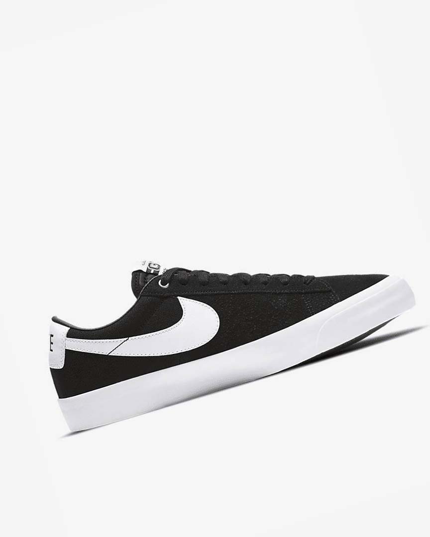 Tenis Skate Nike SB Zoom Blazer Low Pro GT Hombre Negras Negras Marrones Claro Blancas | CR2221