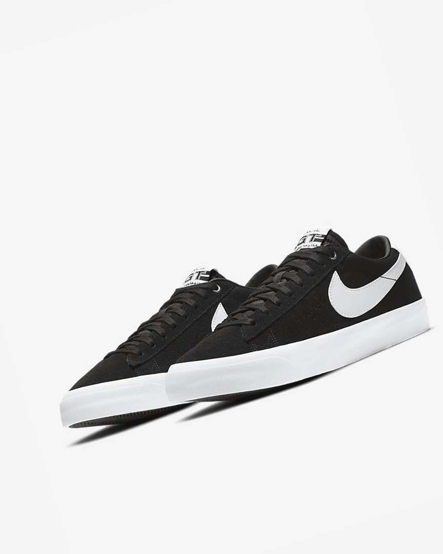 Tenis Skate Nike SB Zoom Blazer Low Pro GT Hombre Negras Negras Marrones Claro Blancas | CR2221