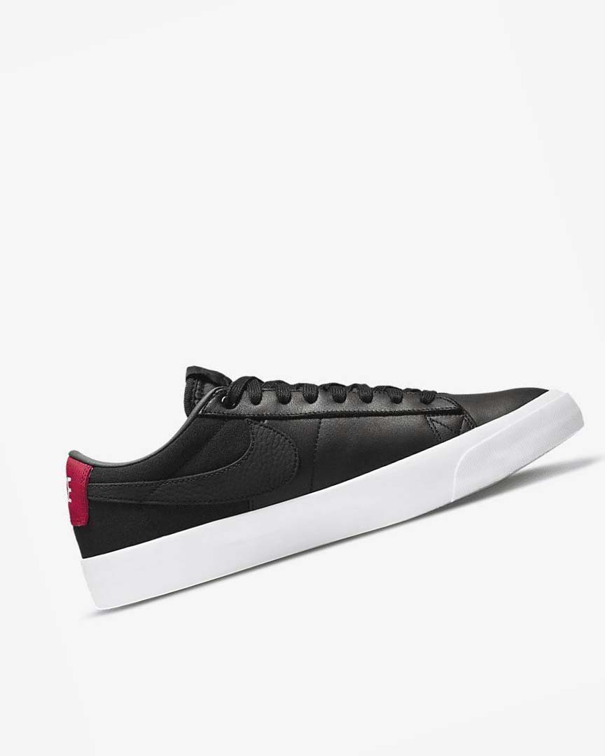 Tenis Skate Nike SB Zoom Blazer Low Pro GT Premium Hombre Negras Rojas Negras | CR3142