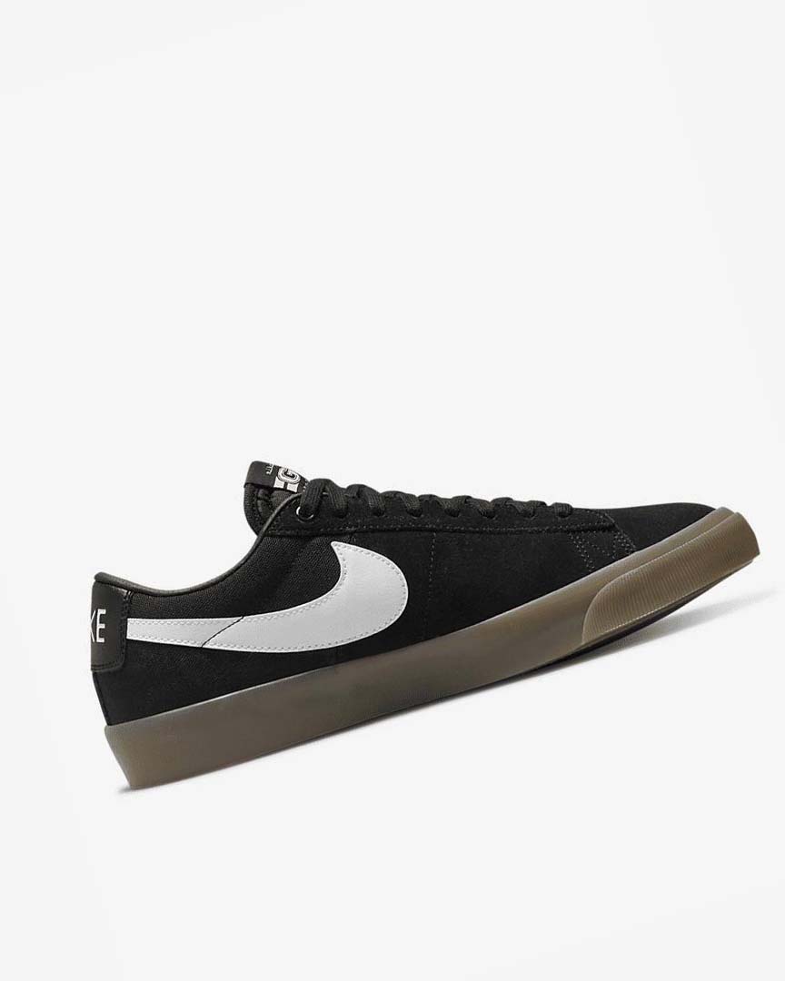 Tenis Skate Nike SB Zoom Blazer Low Pro GT Hombre Negras Negras Blancas Blancas | CR5282