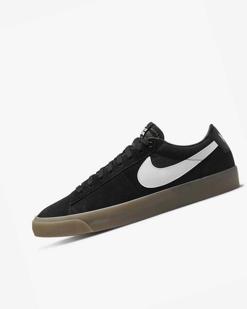 Tenis Skate Nike SB Zoom Blazer Low Pro GT Hombre Negras Negras Blancas Blancas | CR5282