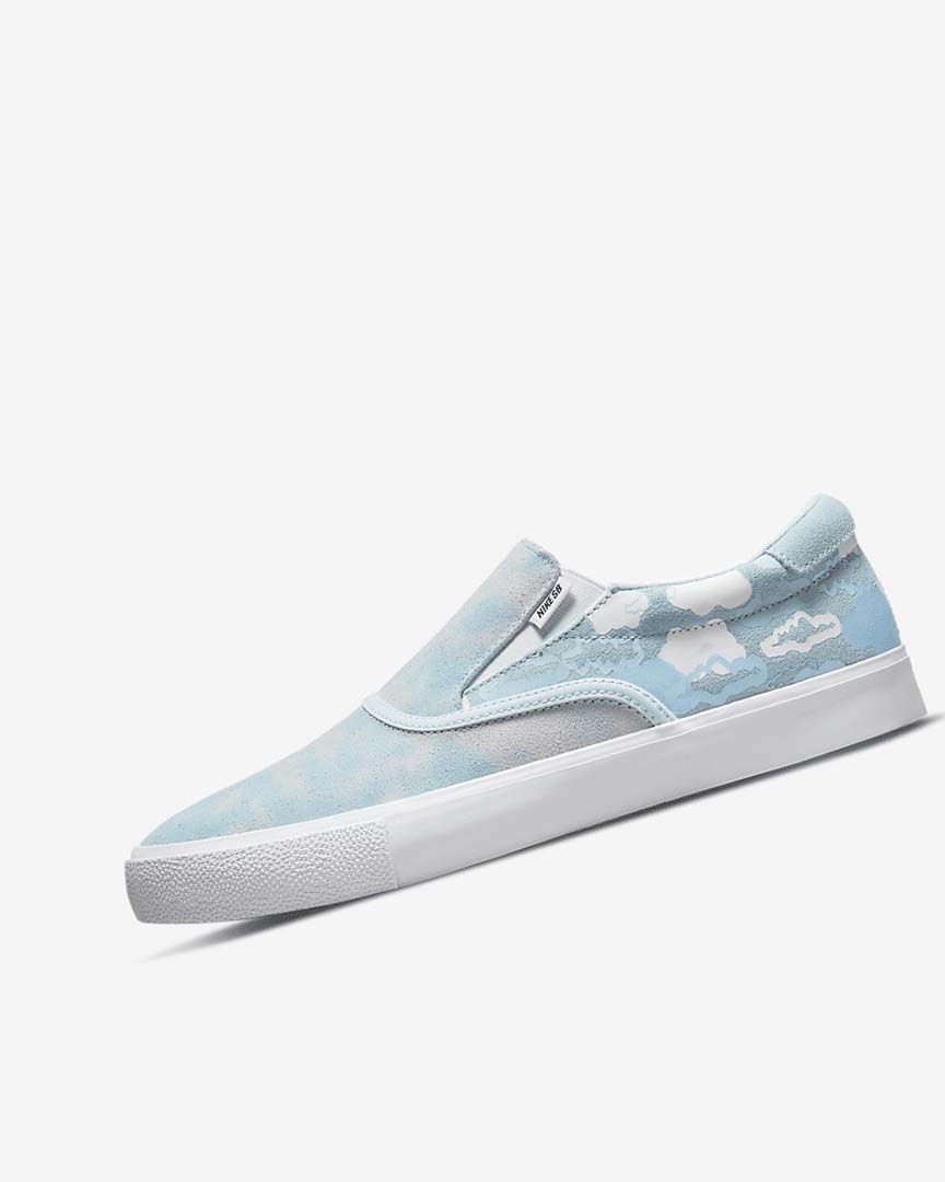 Tenis Skate Nike SB Zoom Verona Slip x Rayssa Leal Niña Azules Azules Blancas Azules | CR3224