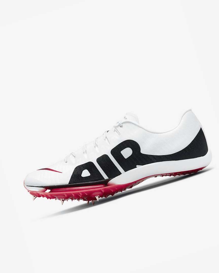 Tenis Spikes Nike Air Zoom Maxfly More Uptempo Hombre Blancas Rojas Negras | CR2770