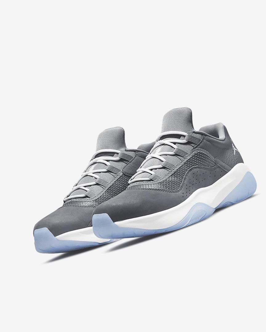 Zapatillas Baloncesto Nike Air Jordan 11 CMFT Low Hombre Gris Gris Blancas | CR4814