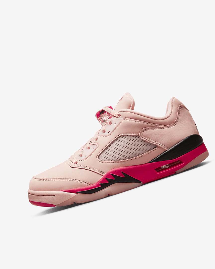 Zapatillas Baloncesto Nike Air Jordan 5 Retro Low Mujer Naranjas Negras Rojas | CR5577