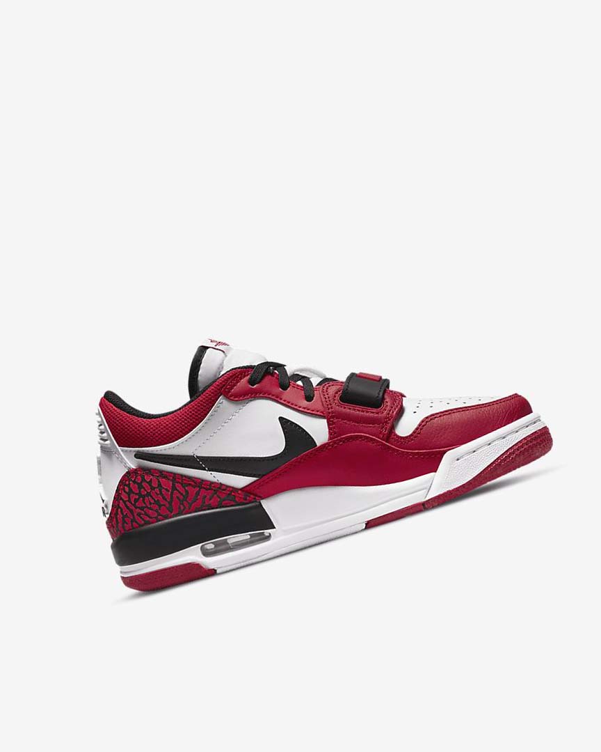 Zapatillas Baloncesto Nike Air Jordan Legacy 312 Low Niño Blancas Rojas Negras | CR5456