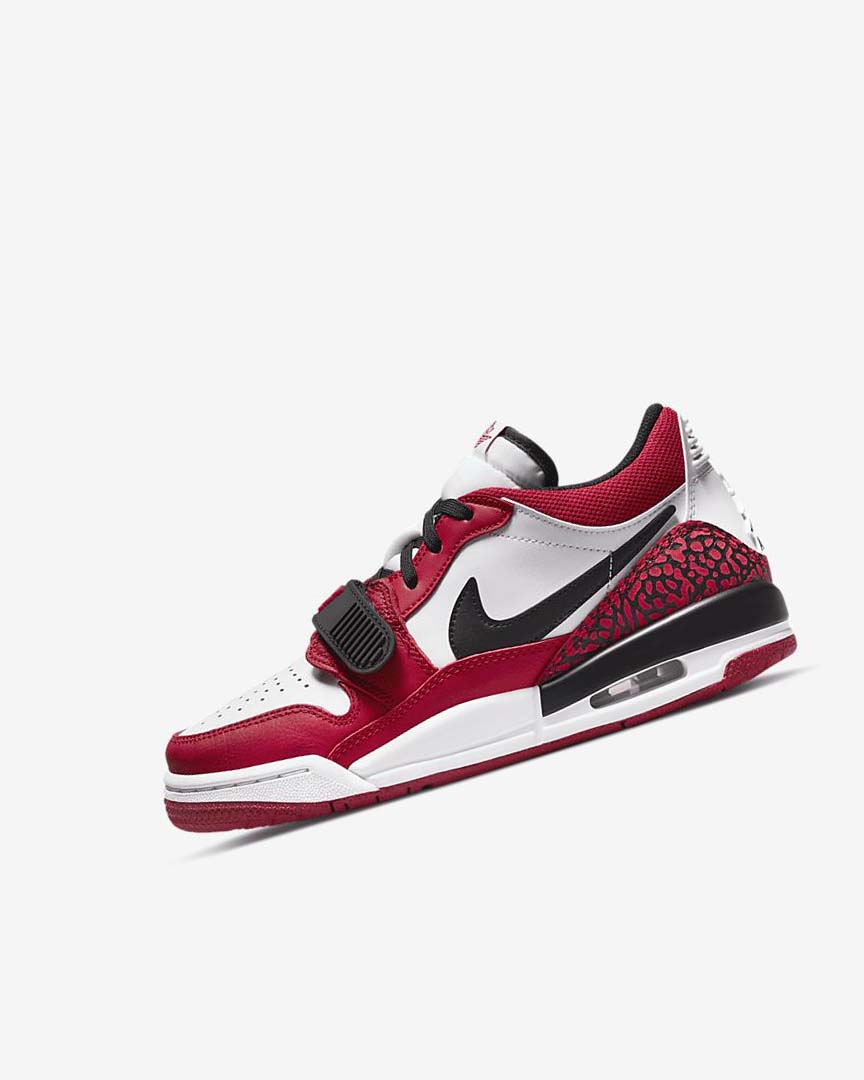 Zapatillas Baloncesto Nike Air Jordan Legacy 312 Low Niño Blancas Rojas Negras | CR5456