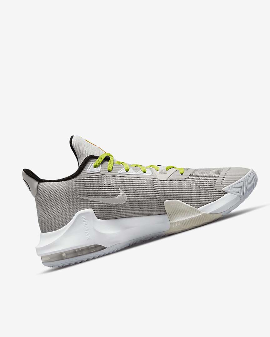 Zapatillas Baloncesto Nike Air Max Impact 3 Mujer Gris Verde | CR3000