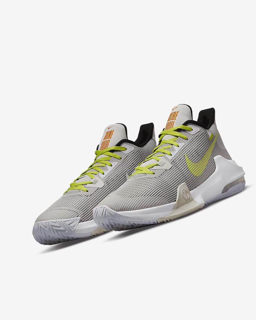 Zapatillas Baloncesto Nike Air Max Impact 3 Mujer Gris Verde | CR3000