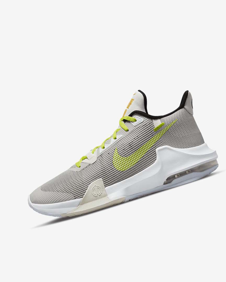 Zapatillas Baloncesto Nike Air Max Impact 3 Mujer Gris Verde | CR3000