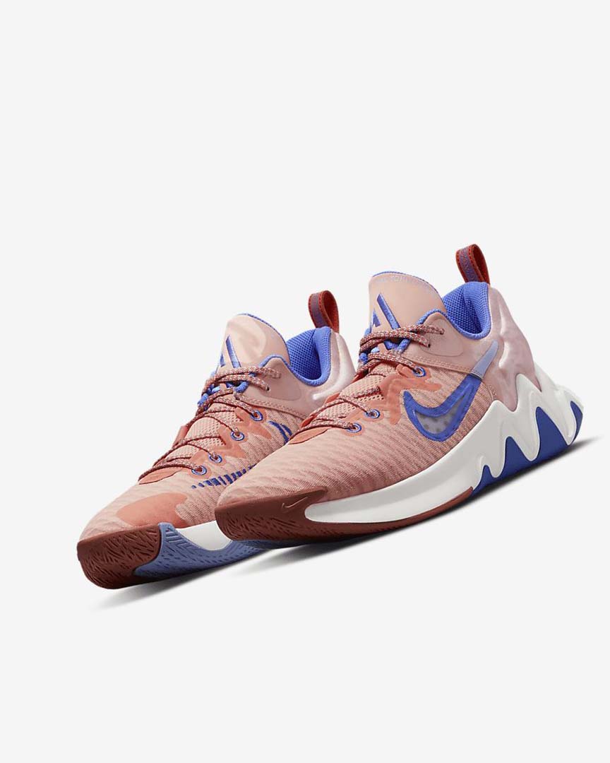 Zapatillas Baloncesto Nike Giannis Immortality Mujer Naranjas Azules Claro Azules | CR3056