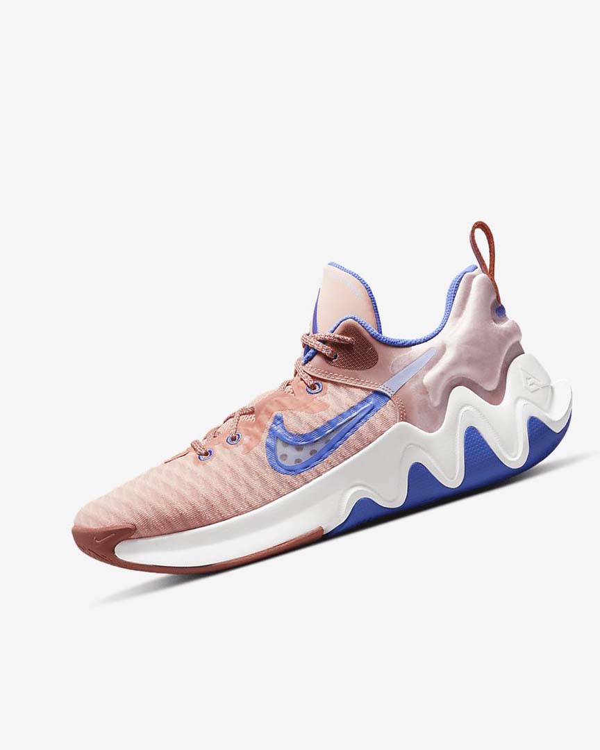 Zapatillas Baloncesto Nike Giannis Immortality Mujer Naranjas Azules Claro Azules | CR3056