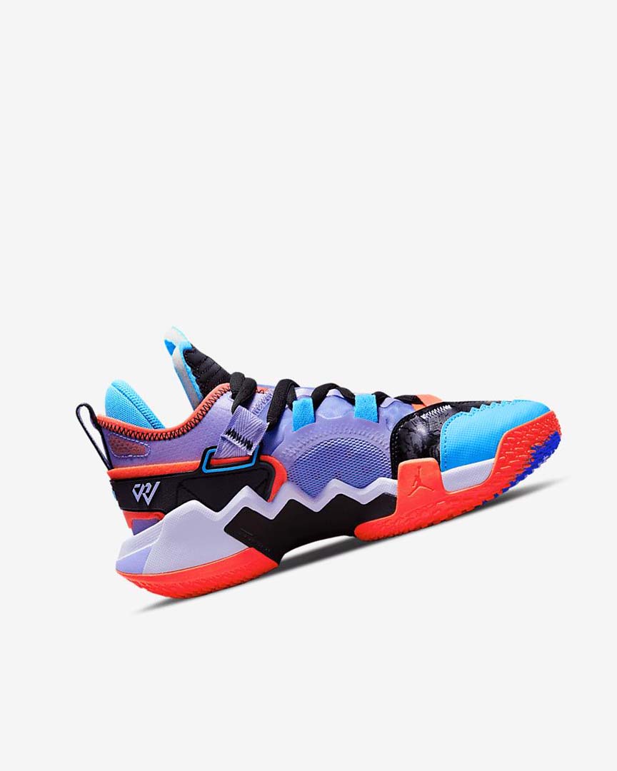 Zapatillas Baloncesto Nike Jordan 'Why Not?' Zer0.5 Niño Negras Azules Rojas Claro | CR2700