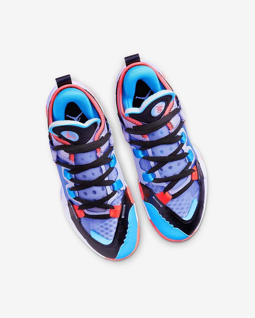 Zapatillas Baloncesto Nike Jordan 'Why Not?' Zer0.5 Niño Negras Azules Rojas Claro | CR2700