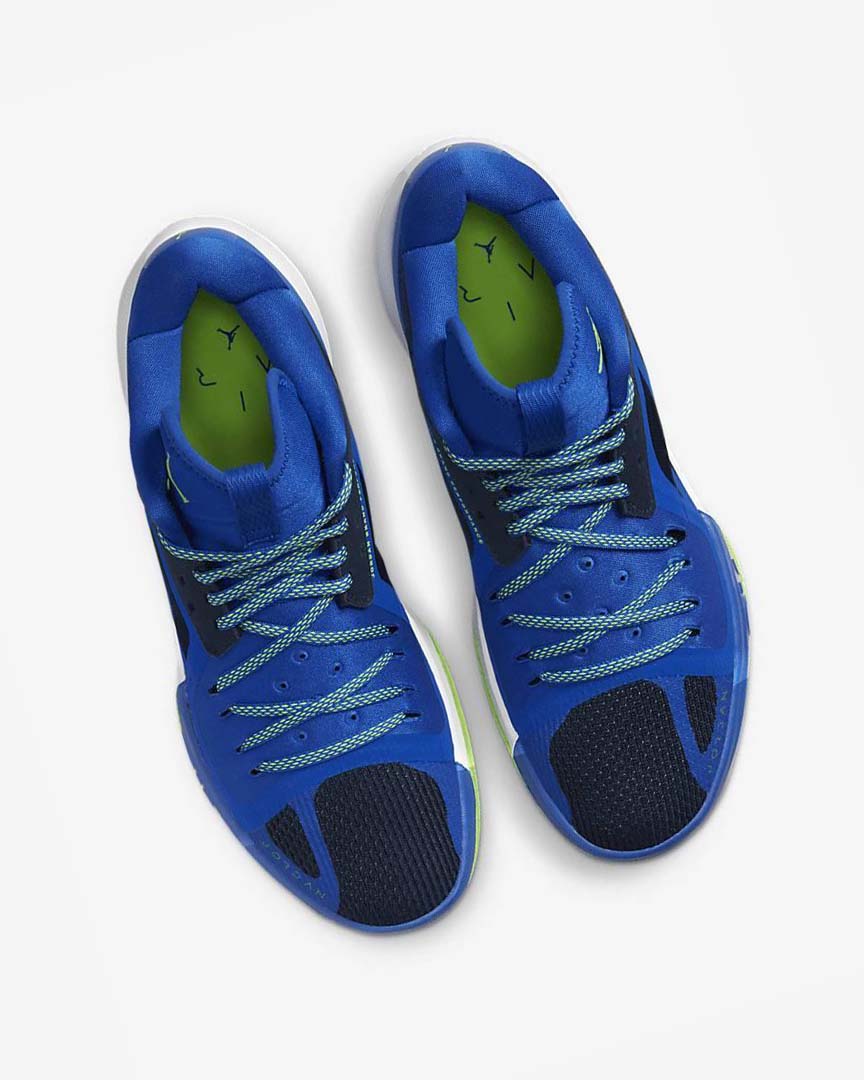 Zapatillas Baloncesto Nike Jordan Zoom Separate Hombre Azul Marino Azules Blancas Verde | CR1185