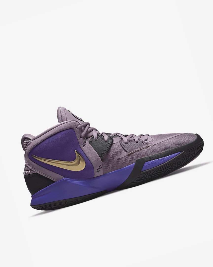 Zapatillas Baloncesto Nike Kyrie Infinity Hombre Moradas Moradas Metal Doradas | CR4717