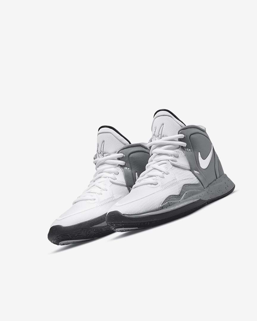 Zapatillas Baloncesto Nike Kyrie Infinity SE Niña Blancas Gris Negras | CR5387