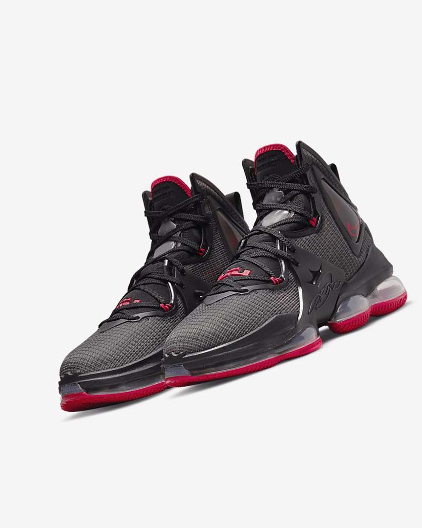 Zapatillas Baloncesto Nike LeBron 19 Mujer Negras Rojas Negras | CR4559