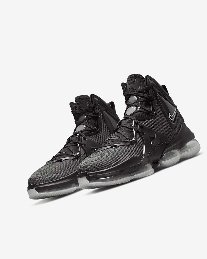 Zapatillas Baloncesto Nike LeBron 19 Mujer Negras Gris Oscuro Verde | CR5412