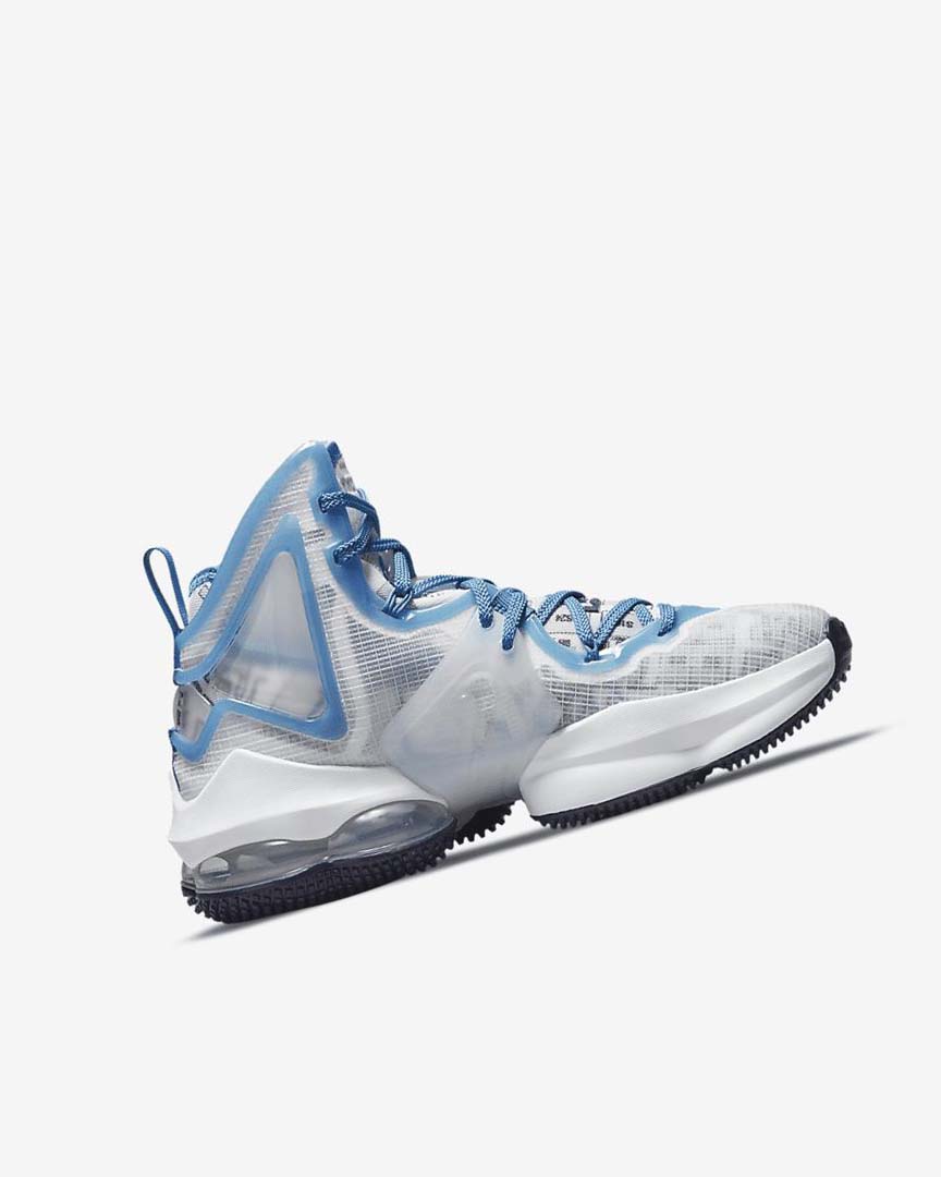 Zapatillas Baloncesto Nike LeBron 19 Niña Blancas Azules Azules | CR2342