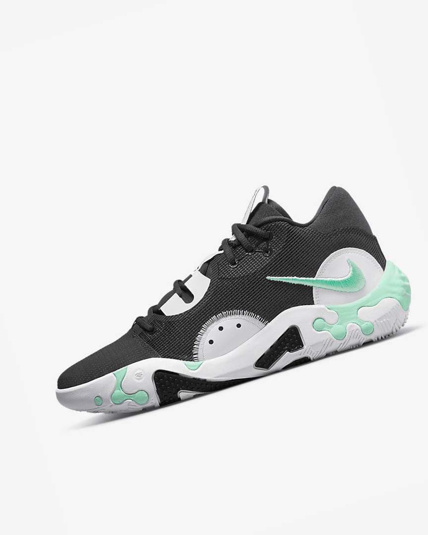 Zapatillas Baloncesto Nike PG 6 Hombre Negras Blancas Verde Menta | CR2724