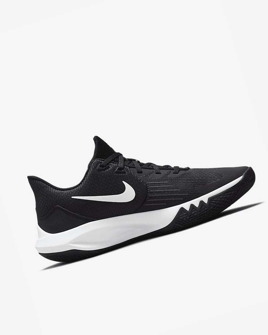 Zapatillas Baloncesto Nike Precision 5 Hombre Negras Gris Oscuro Blancas | CR4740