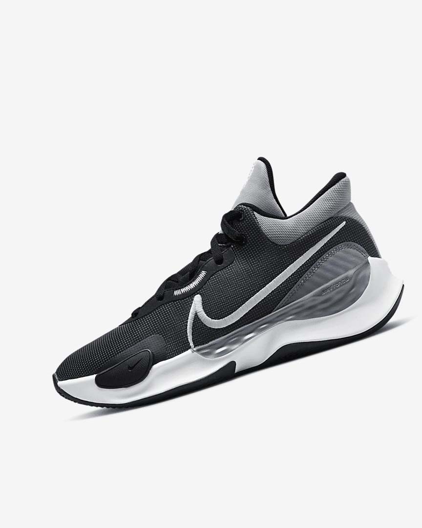 Zapatillas Baloncesto Nike Renew Elevate 3 Mujer Negras Gris Gris Blancas | CR2514