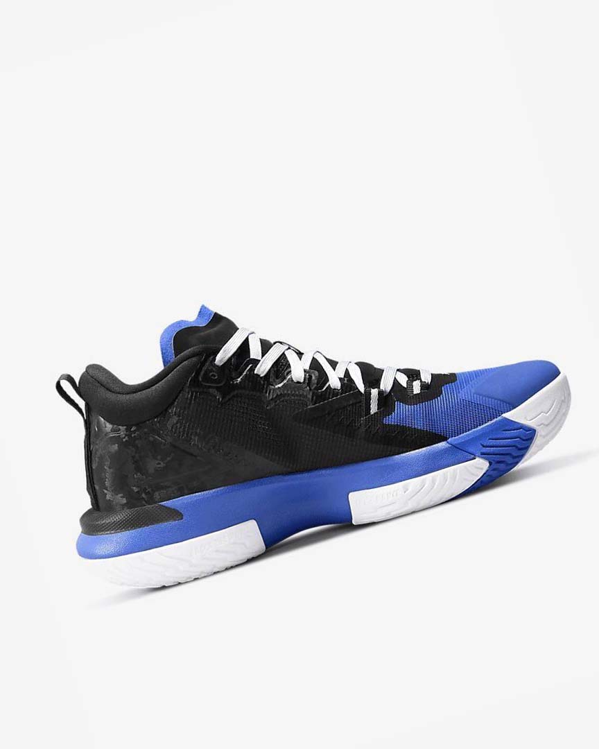 Zapatillas Baloncesto Nike Zion 1 Hombre Negras Azul Real Blancas | CR3149