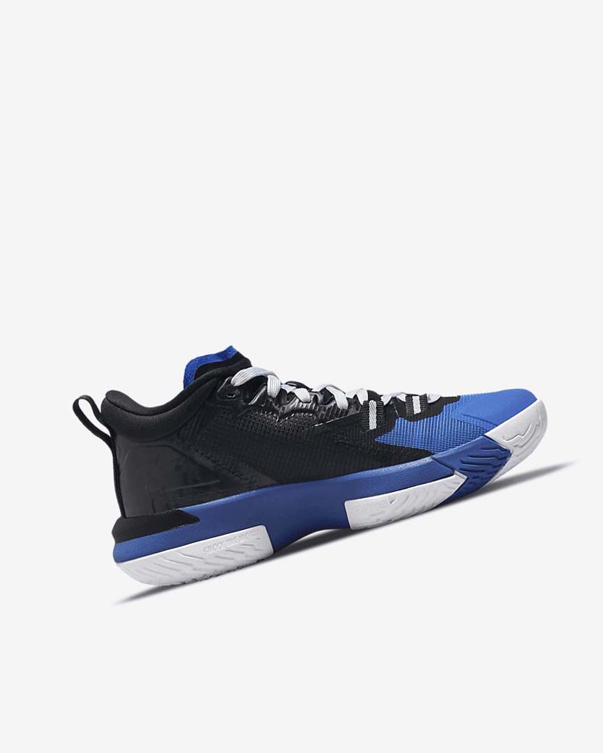 Zapatillas Baloncesto Nike Zion 1 Niño Negras Azul Real Blancas | CR4678