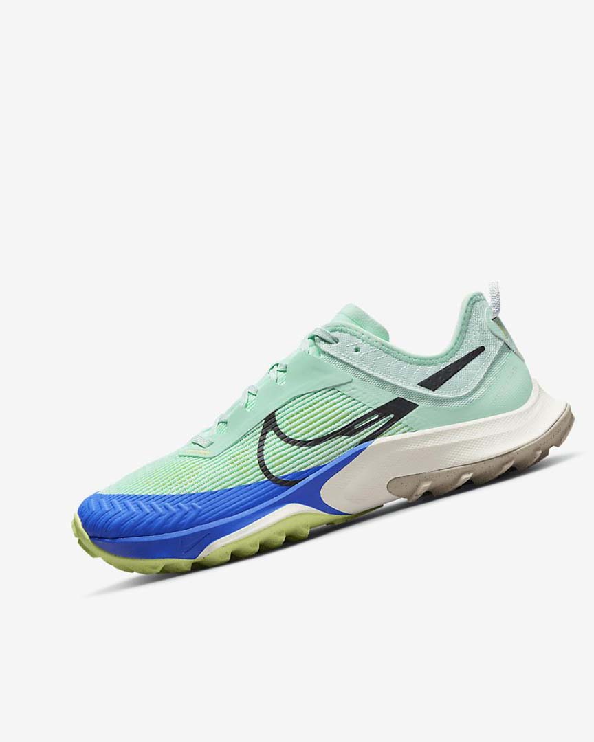 Zapatillas De Trail Running Nike Air Zoom Terra Kiger 8 Mujer Verde Menta Gris Azules | CR2565