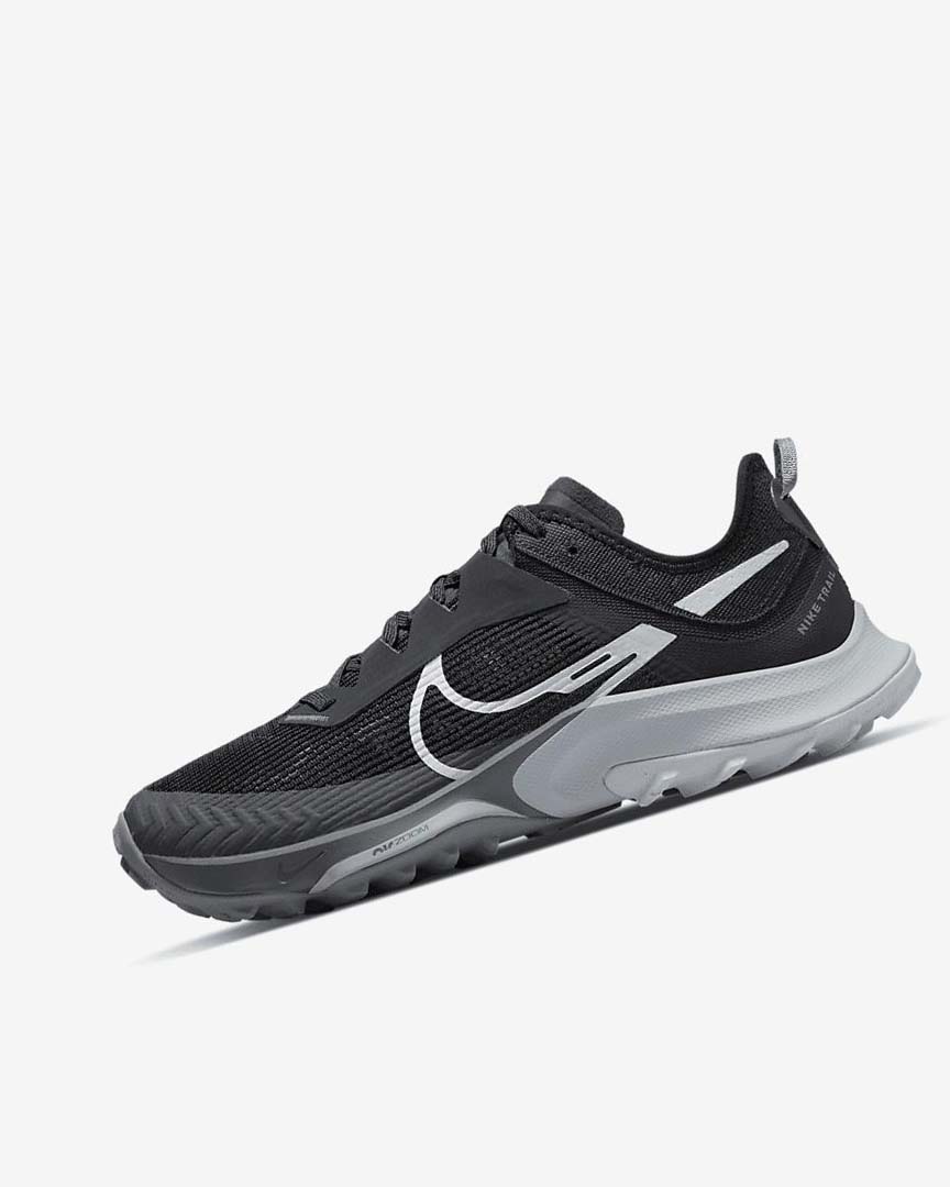 Zapatillas De Trail Running Nike Air Zoom Terra Kiger 8 Mujer Negras Gris Oscuro Gris Plateadas | CR4863