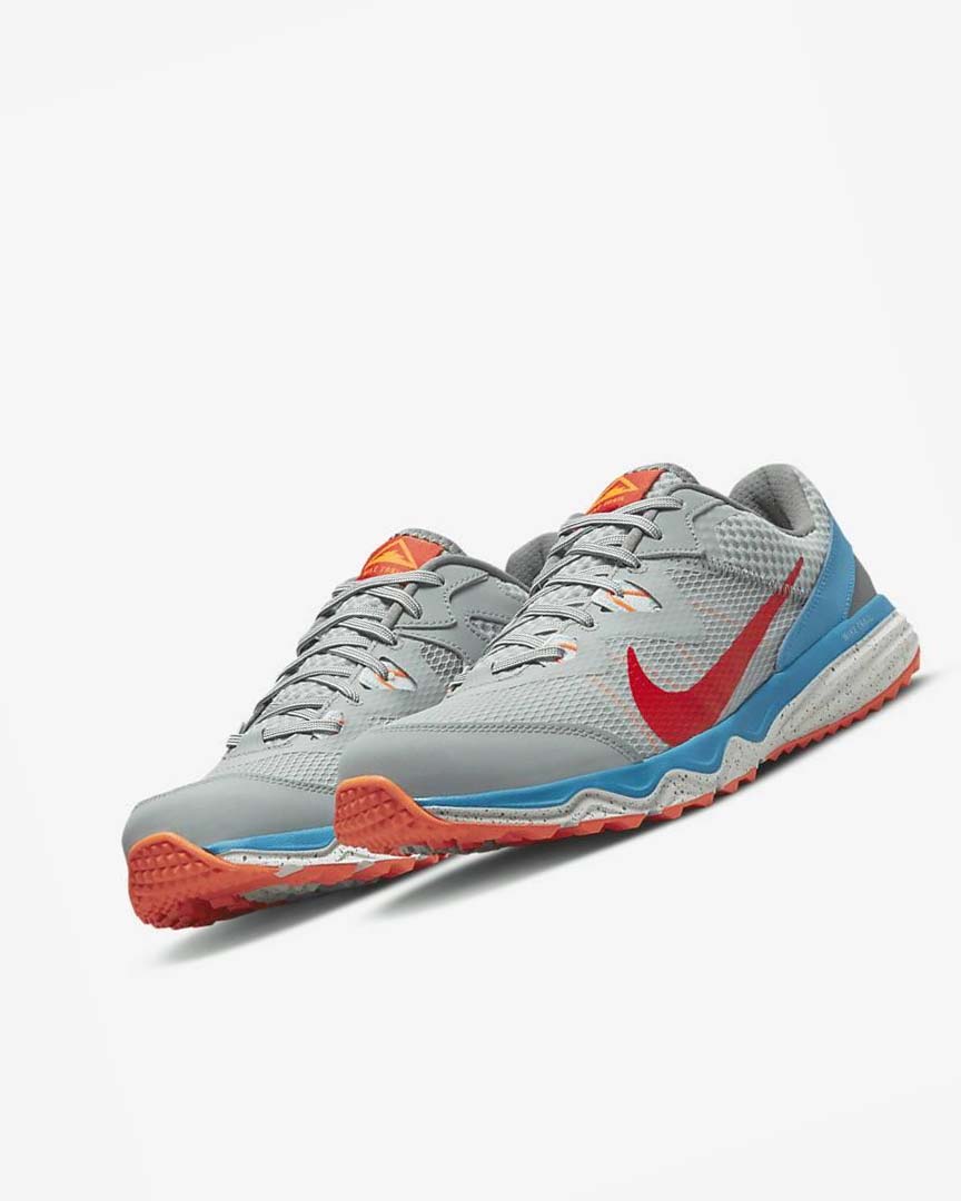 Zapatillas De Trail Running Nike Juniper Trail Hombre Verde Oliva Gris Verde Menta Rojas | CR4640