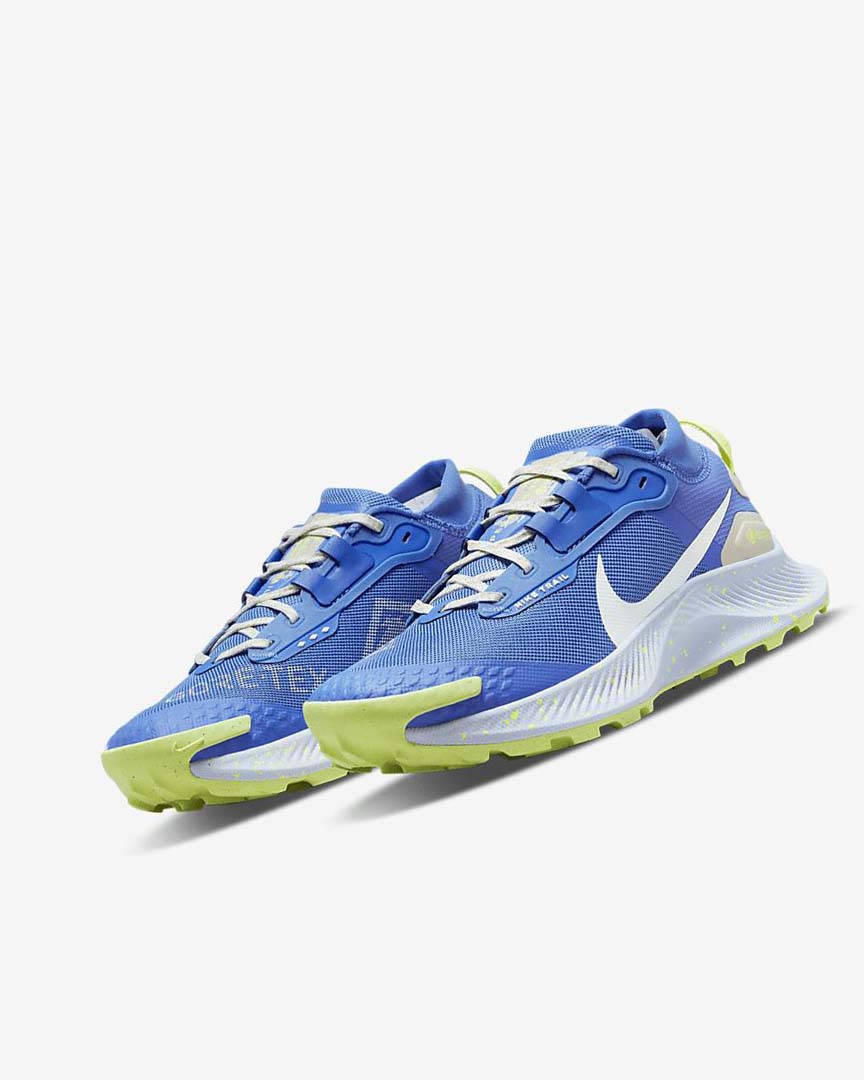 Zapatillas De Trail Running Nike Pegasus Trail 3 GORE-TEX Waterproof Mujer Azules Marrones Gris | CR3277