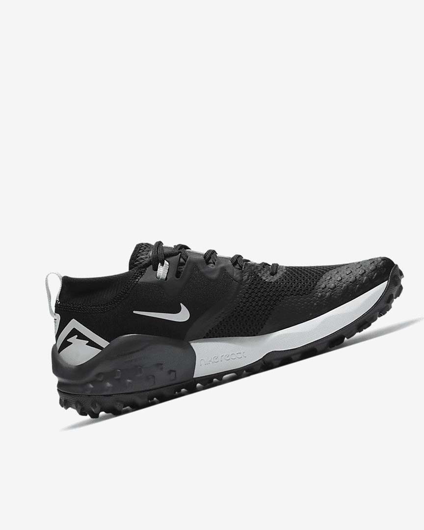 Zapatillas De Trail Running Nike Wildhorse 7 Mujer Negras Gris Oscuro Plateadas | CR4829