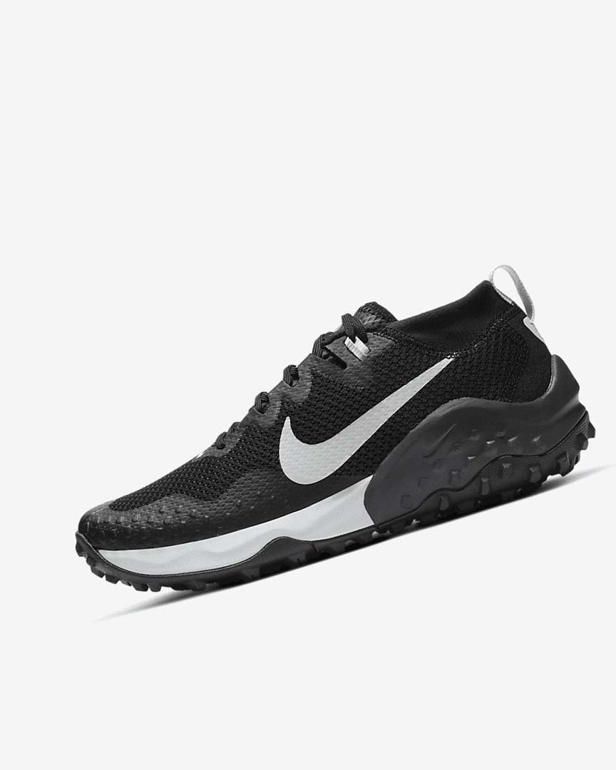 Zapatillas De Trail Running Nike Wildhorse 7 Mujer Negras Gris Oscuro Plateadas | CR4829