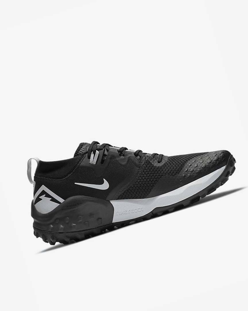 Zapatillas De Trail Running Nike Wildhorse 7 Hombre Negras Blancas | CR5023