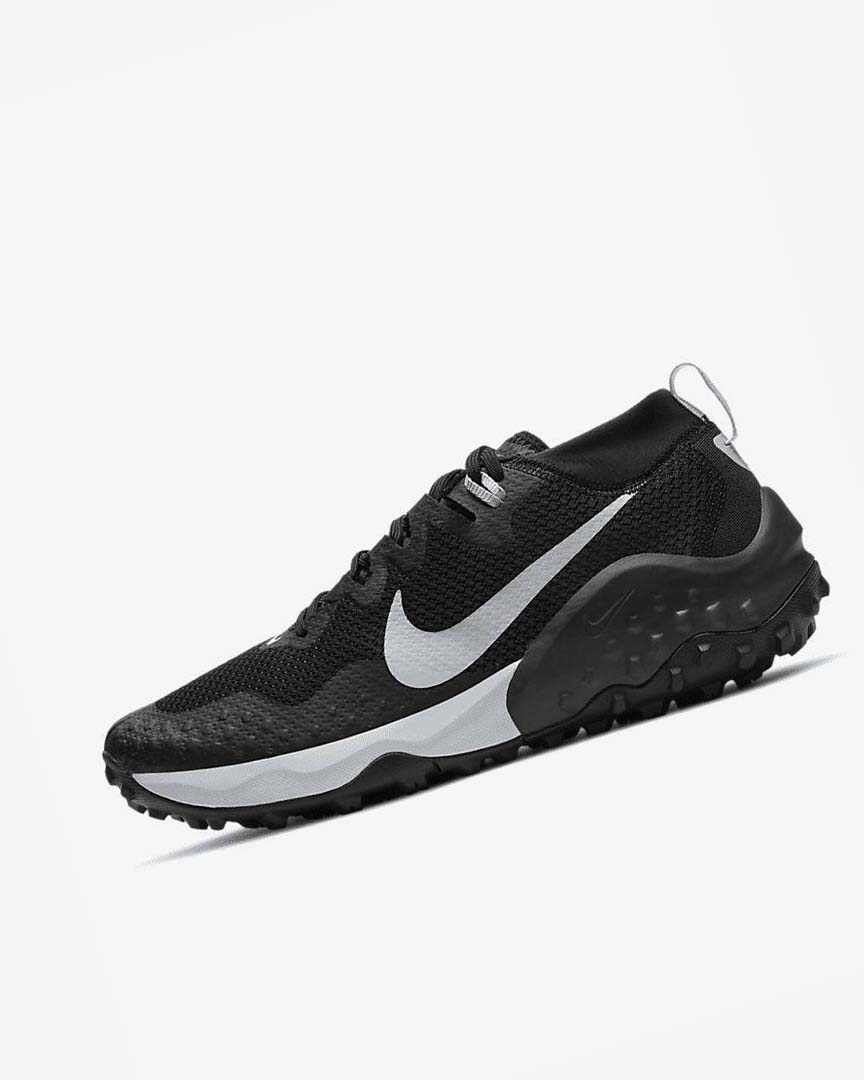 Zapatillas De Trail Running Nike Wildhorse 7 Hombre Negras Blancas | CR5023