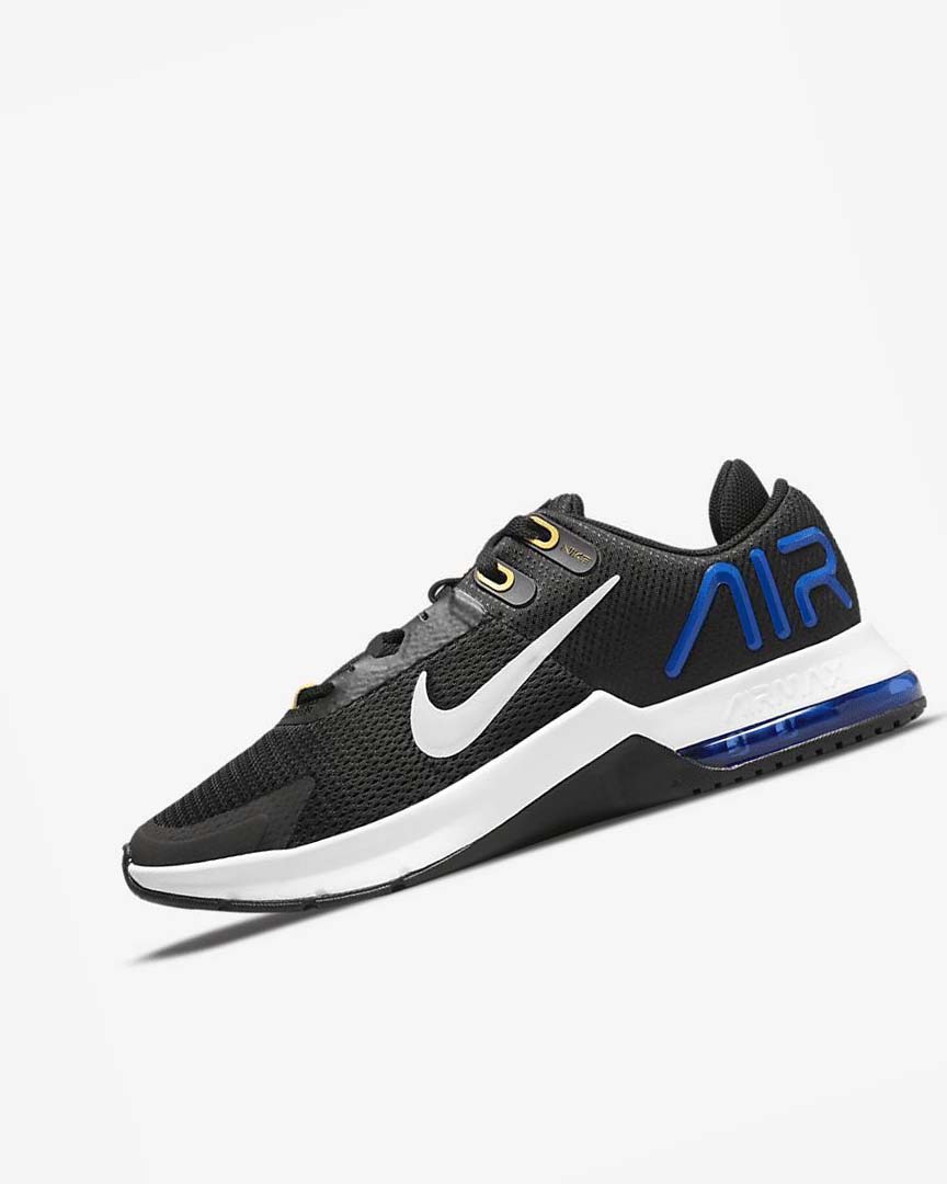 Zapatillas Deportivos Nike Air Max Alpha Trainer 4 Hombre Negras Azules Naranjas Gris | CR5367