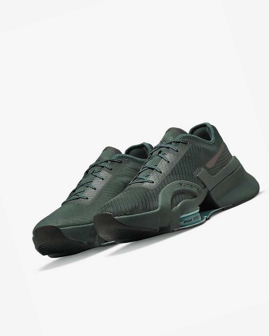 Zapatillas Deportivos Nike Air Zoom SuperRep 3 Hombre Verde Turquesa Negras Multicolor | CR1123