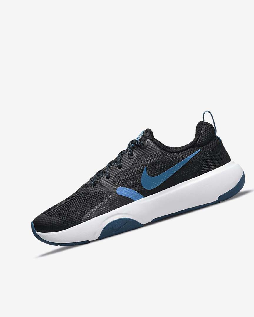 Zapatillas Deportivos Nike City Rep TR Mujer Negras Azules Blancas | CR2355