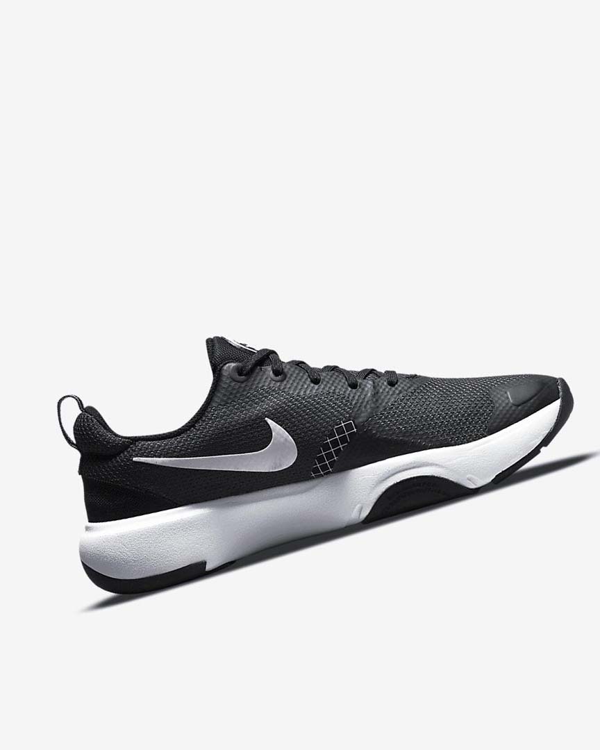 Zapatillas Deportivos Nike City Rep TR Mujer Negras Gris Oscuro Blancas | CR2402