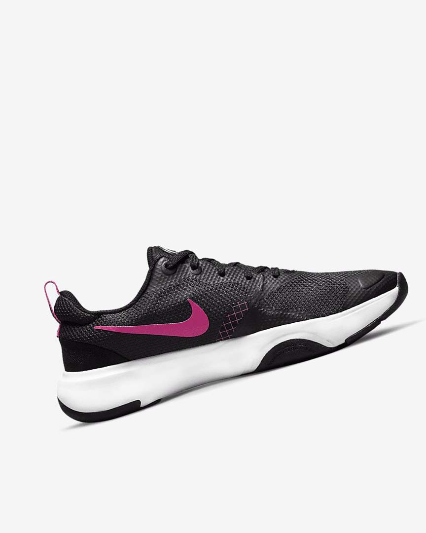 Zapatillas Deportivos Nike City Rep TR Mujer Negras Moradas Moradas Rosas | CR2491