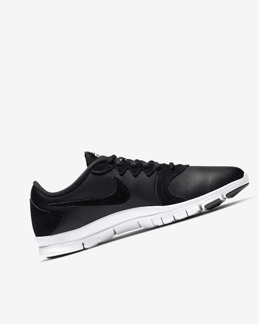 Zapatillas Deportivos Nike Flex Essential TR Cuero Mujer Negras Blancas Rojas Claro Negras | CR5601