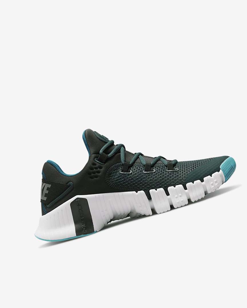 Zapatillas Deportivos Nike Free Metcon 4 Mujer Verde Negras Blancas | CR2404