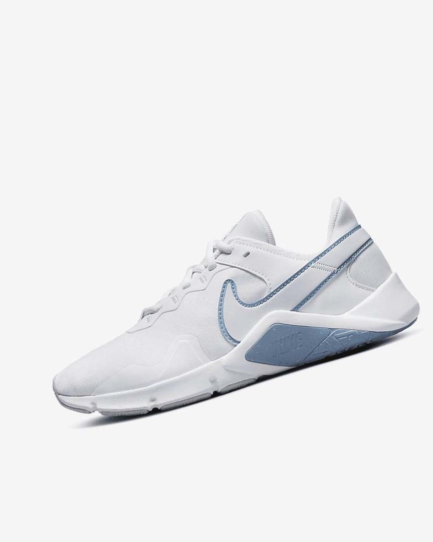 Zapatillas Deportivos Nike Legend Essential 2 Mujer Blancas Azules | CR2385