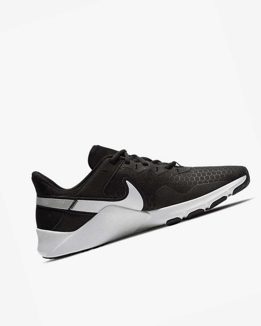 Zapatillas Deportivos Nike Legend Essential 2 Hombre Negras Metal Plateadas Blancas | CR2482