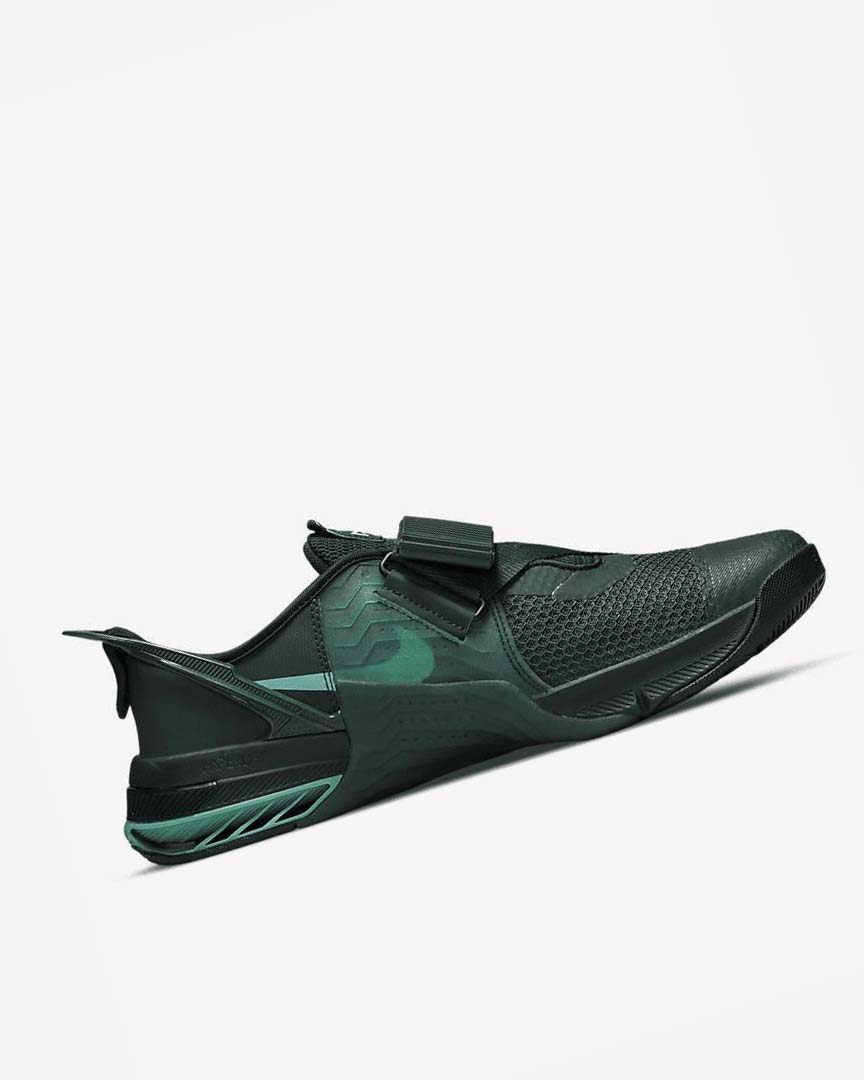 Zapatillas Deportivos Nike Metcon 7 FlyEase Hombre Verde Negras Turquesa Multicolor | CR2373